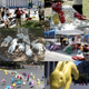 Illustration for article titled Bravia Ad Shoot Overwhelms NYC With Play Doh Bunnies